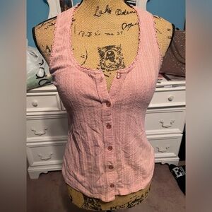 Pink tank top